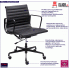 Czarny fotel biurowy Vordo 2X