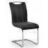 Zdjęcie produktu Tapicerowane krzesło Dello - czarne.