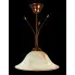 Klasyczna lampa wisząca z ozdobnym stelażem EX480-Serna