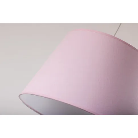 Pastelowy, różowy abażur lampy wiszącej EX481-Pastela