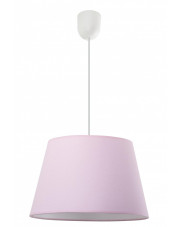Różowa stożkowa lampa wisząca - EX481-Pastela w sklepie Edinos.pl