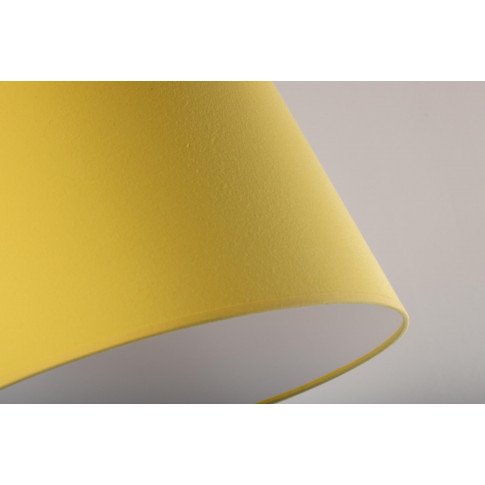 Pastelowy żółty klosz lampy wiszącej EX481-Pastela