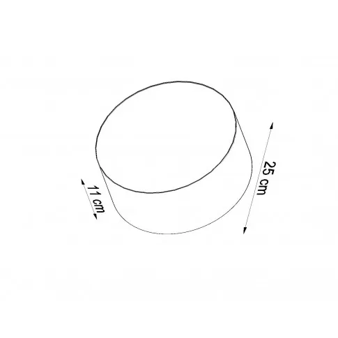 Wymiary plafonu EX507-Arens