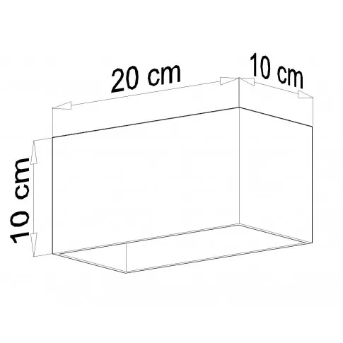 Wymiary plafonu EX509-Quas