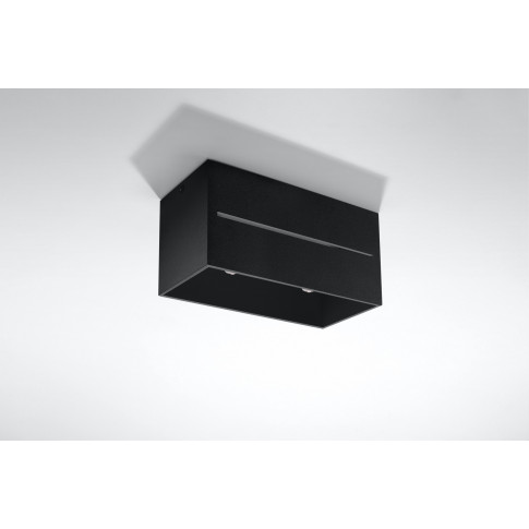 Minimalistyczny czarny plafon EX510-Lobi