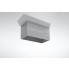 Minimalistyczny szary plafon LED EX510-Lobi