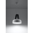 Biało-czarna lampa wisząca EX516-Casko z stylu skandynawskim