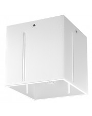 Biały kwadratowy plafon kostka - EX511-Pixan w sklepie Edinos.pl