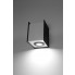 Czarno-biała lampa ścienna w kształcie głośnika EX526-Sterex