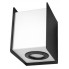 Czarno-biały kinkiet w kształcie głośnika - EX527-Sterex