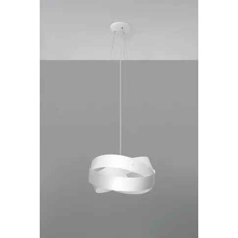 Biała designerska lampa wisząca EX520-Mobium