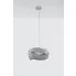 Popielata lampa wisząca nad stół EX520-Mobium