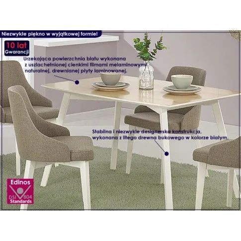 Fotografia Drewniany stół Jureso - buk z kategorii Stoły