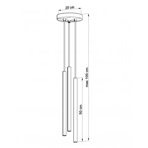 Wymiary lampy EX521-Pastels