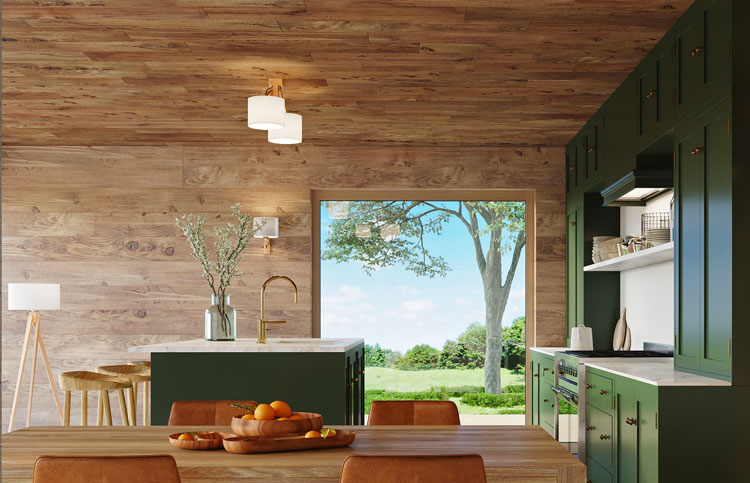 Skandynawska lampa stojąca trójnóg EX575-Tosa z abażurem