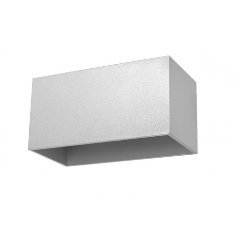 Szary minimalistyczny kinkiet LED EX529-Quas