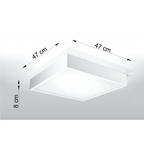 Wymiary plafonu EX539-Canti