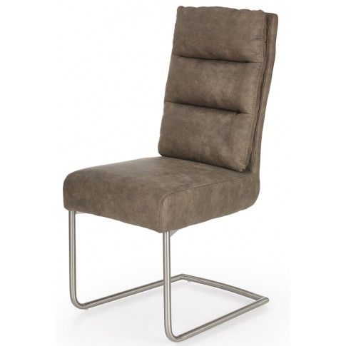 Zdjęcie produktu Krzesło z miękkim oparciem Helit - popielate.