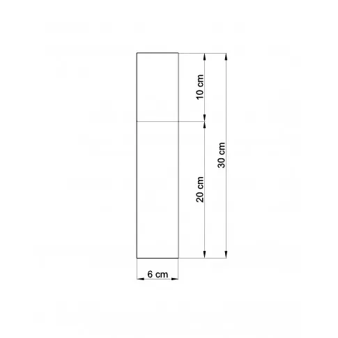 Wymiary plafonu EX540-Pables