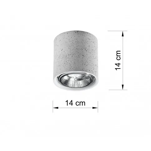 Wymiary plafonu EX578-Culli