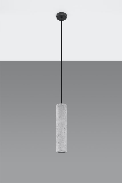 Betonowa lampa wisząca S899-Nala w stylu industrialnym