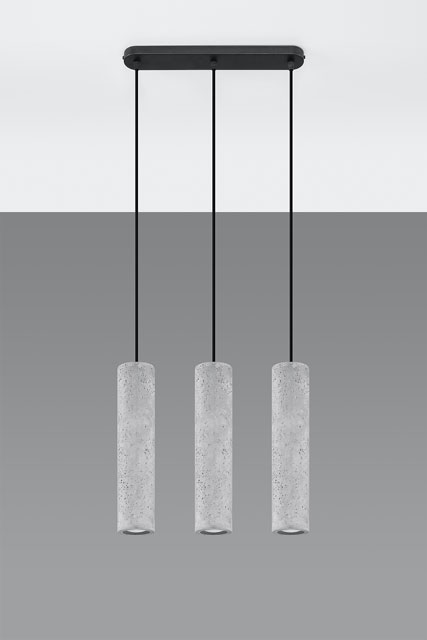 Betonowa lampa wisząca w stylu loftowym L300-Nala