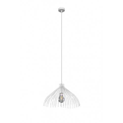 Biała druciana lampa wisząca EX583-Umba w stylu loftowym