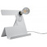 Biała loftowa lampka na biurko E562-Inclino