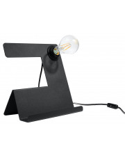 Czarna futurystyczna lampka biurkowa - EX562-Inclino w sklepie Edinos.pl