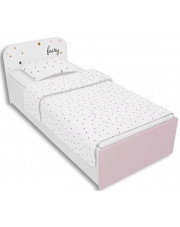 Biało-lawendowe łóżko dziecięce 90x200 Peny 9X- 4 kolory w sklepie Edinos.pl