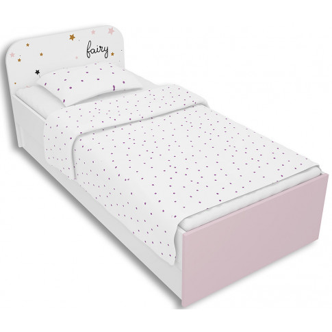 Biało-lawendowe dla dziewczynki łóżko Peny 9X 