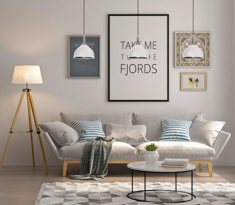 Industrialna metalowa lampa wisząca E447-Pokito