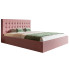 Podwójne łóżko z pojemnikiem 140x200 Pikaro 2X - 36 kolorów