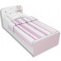 Biało-lawendowe łóżko dla dziewczynki Peny 10X