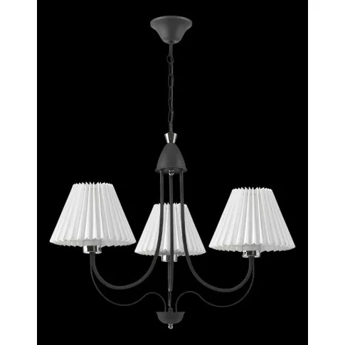 Klasyczny żyrandol EX490-Agas z trzema abażurami