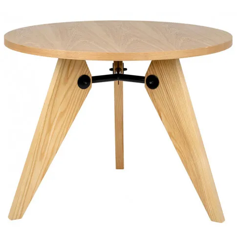 Jasny okrągły stół do salonu Jupito 3X