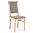 Zdjęcie produktu Drewniane krzesło tapicerowane Prince - Dąb sonoma.