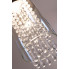 Szklany klosz z kryształkami lampy wiszącej EX502-Kryspis