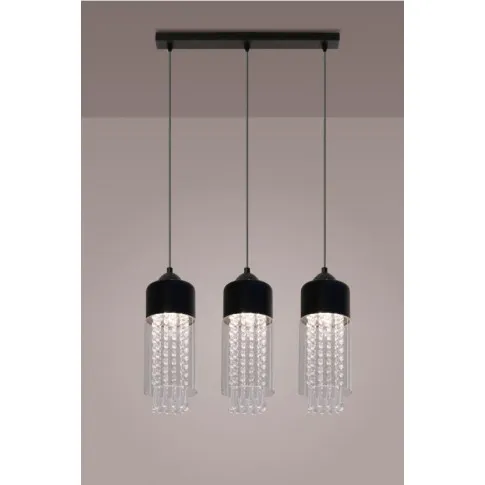Podłużna lampa wisząca z kryształkami EX502-Kryspis