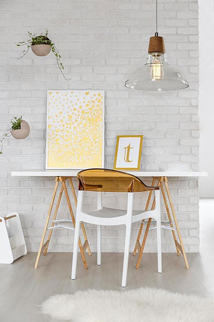 Loftowa lampa wisząca EX503-Fuppi ze szklanym kloszem