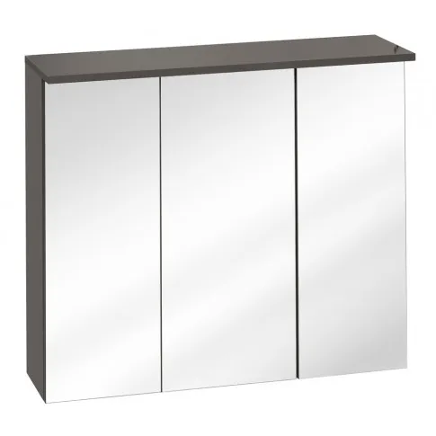 Wisząca szafka łazienkowa Marbella 7X Grafit 80 cm