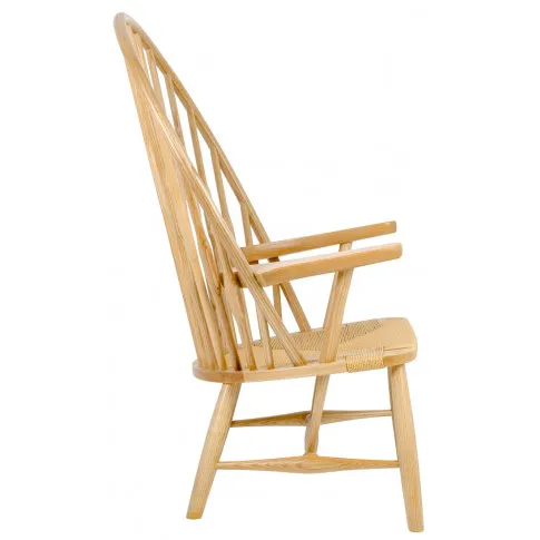 Fotel drewniany do salonu i ogrodu Pocahontas