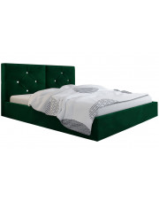 Podwójne łóżko ze schowkiem 140x200 Celini 2X - 48 kolorów w sklepie Edinos.pl