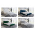 Wybrana kolorystyka tapicerowanego łóżka Celini