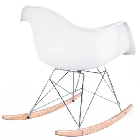 Bujany fotel na płozach Lamario