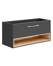 Podwieszana komoda łazienkowa pod umywalkę - Ketris 3X 120 cm w sklepie Edinos.pl