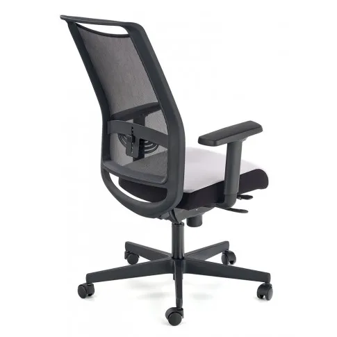 Popielaty fotel do biurka Romino