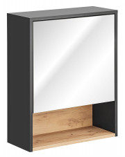 Wisząca szafka łazienkowa z lustrem - Ketris 4X 60 cm w sklepie Edinos.pl