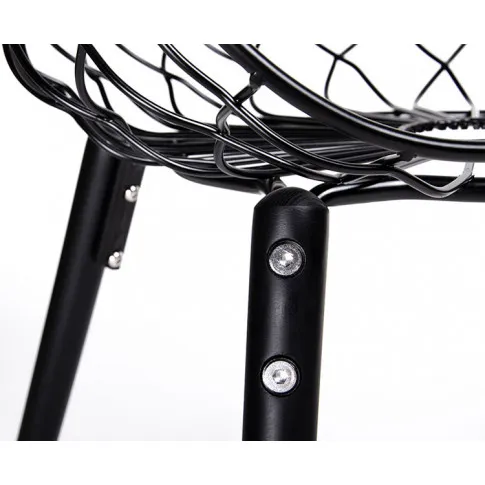 Krzesło na drewnianych nogach do salonu Dontadeon