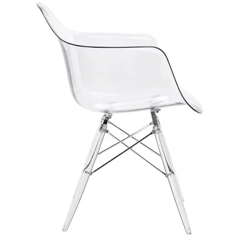 Nowoczesny fotel plastikowy do salonu Patrix